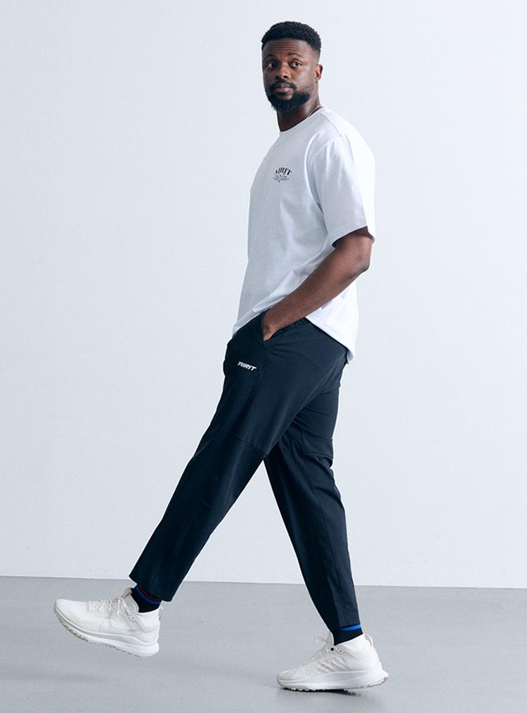 AIRIT Stretch Cooling Elastic Waist Pants Am9089 Bk