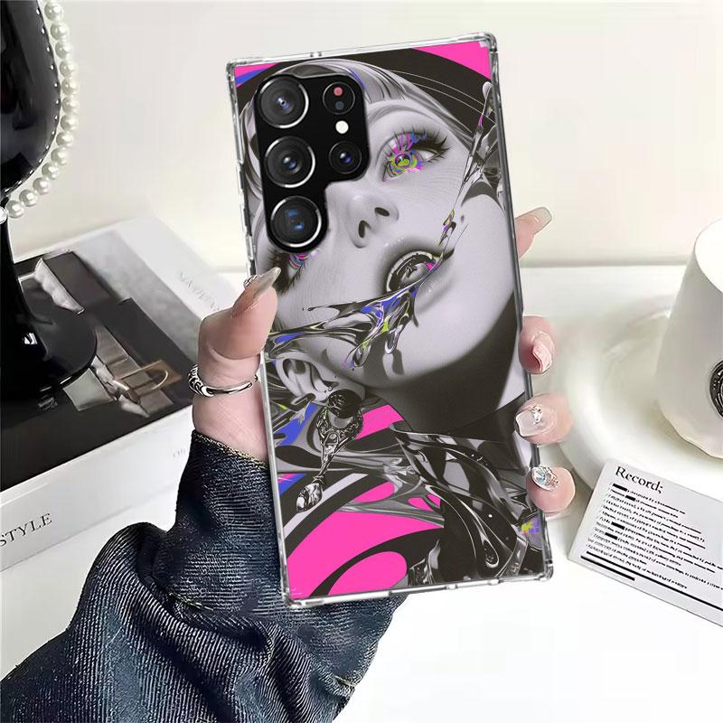 

Девушка Арт Панк Для Samsung Galaxy Note 20 Ultra 9 8 10 Pro Чехол для телефона S10E S10 Lite S9 Plus S8 + S7 Edge A6 A7 A8 J4 J6 Samsung S8