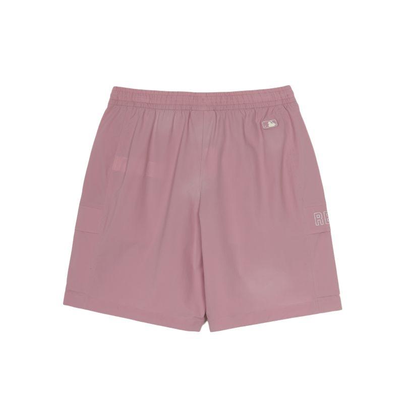 New MLB Gofcore Boston Red Sox Cargo Shorts Unisex Pink 3ASMB0353-43PPM