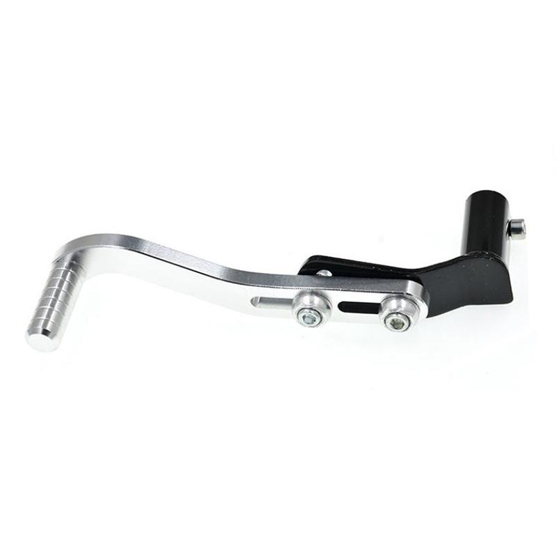 Motorcycle Kickstarter High-Quality Cnc Modified Off-Road Vehicle Gear Shifter Aluminum Alloy Lf150 Kickstarter серебряный