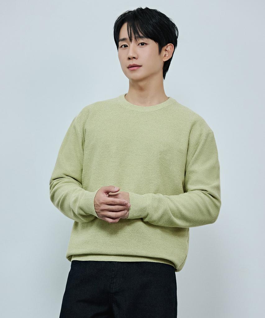 MINDBRIDGE [All Day] Washable Knit Semi-Overfit Knit - 4 Colors