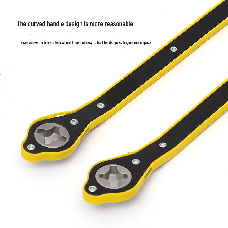 Kraftsparender Ratschen-Scherenwagenheber-Schlüssel für Kleinwagen