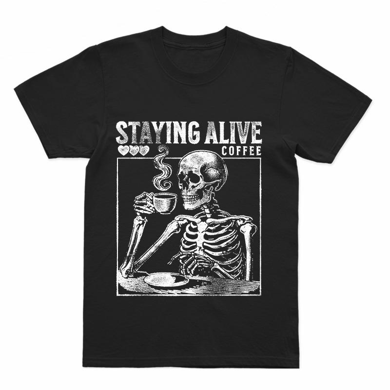 Coolmind U0020-T2 Skull Exclusive Graphic Men Tshirt Big Size Cool T Shirt Men Unisex Tee Shirts Tops