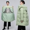 Down Jacket for Women, New Style Winter Cotton-padded Jacket, Mid-length, Fashionable, Versatile, Thickened, Loose and Slim Jacket