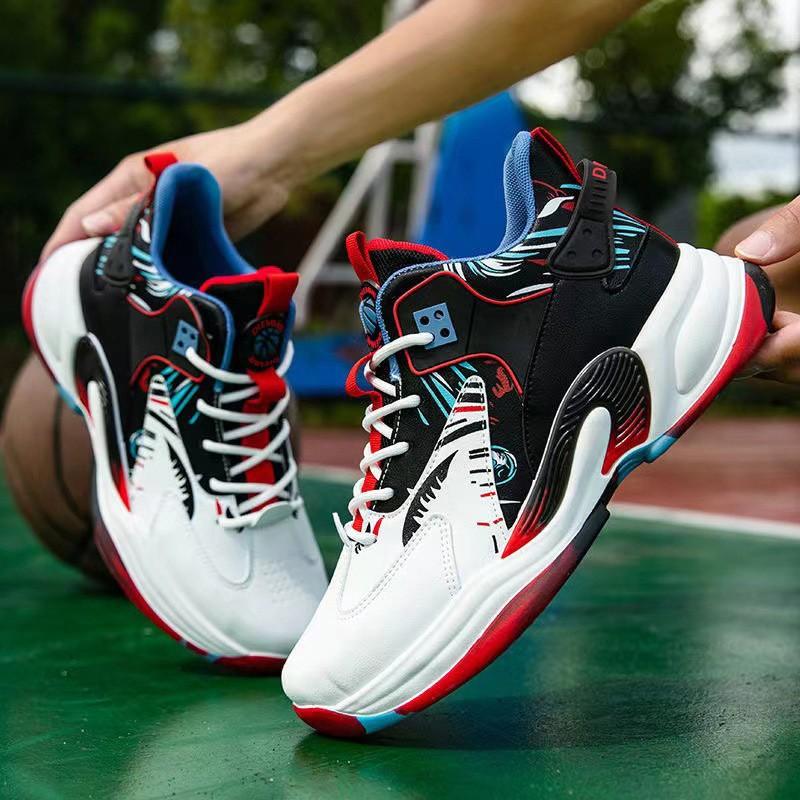Fashion Man Basketball Sneakers Spring Autumn Comfortable Wear-resistant Training Shoes No Slip Running Sport Shoes Outdoor Plus