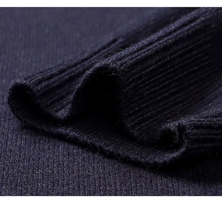 Men's Lapel Pullover Knitwear - Autumn/Winter Polo Sweater