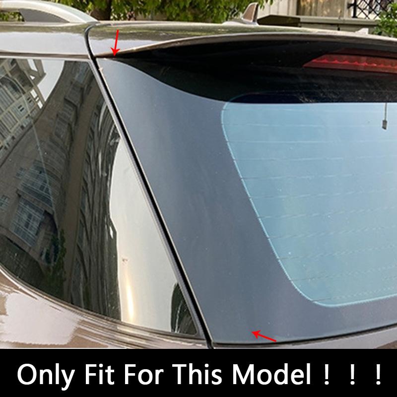 Czarny Spoiler Boczny Tylny Dekoracyjny Pokrowiec Listwa Dla Mercedes Benz ML GLE W166 2012-2018 Akcesoria do Stylizacji Zewnętrznej