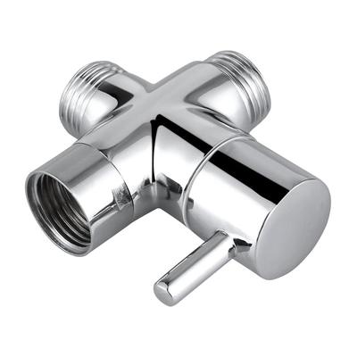 G1 / 2 Ensemble de Douchette à Main Adaptateur Adaptateur Système de Douche Pièces de Rechange Chrome Poli Accessoires de Salle de Bain