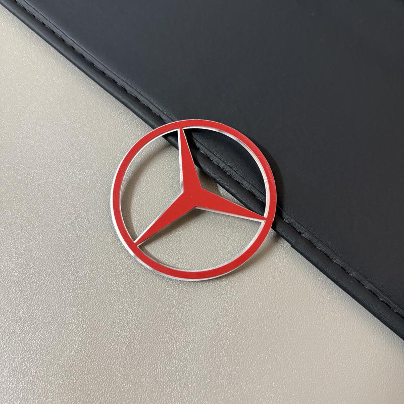 Kompatibel mit Mercedes-Benz Hauben-, Heck-, Kofferraumaufklebern und Emblemen - 9cm, 7cm (90mm, 70mm).