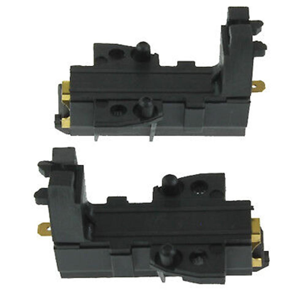 Motor Carbon Brushes Plastic Washing Machine Accessories Black