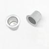 White Aluminum Cup Candlestick Ornament for Dining Table - Christmas Candlelight Handicraft
