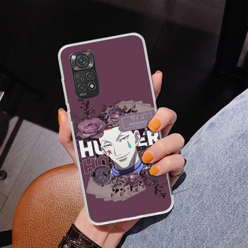 Hunter X Hisoka Phone Case For Xiaomi Redmi Note 15 14 13 12S 12 11 Pro Plus 14S 11S 11E 10 10S 11T 5G Personalized Cover Redmi