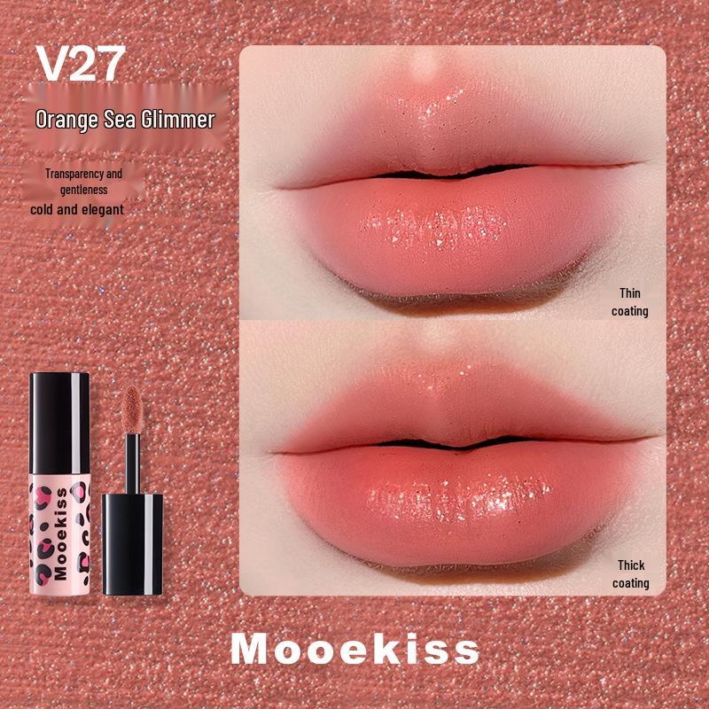 Mooekiss Матовая кремовая помада для губ V07/V12/V04 - Нелипкий бархатный блеск для губ
