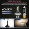 4x H7 Super Bright 60000lm 120w Led Headlight Bulb Kit High Low Beam 6000k White