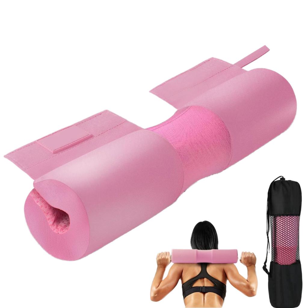 Ergonomic Arc Barbell Pad Frosted Non Slip Surface for Comfortable Gym Workouts