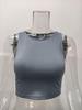 European & American Women's Sleeveless Racerback Crop Top