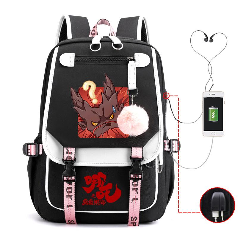 Movie Shengong Leopard Shiji Empress Cartoon School Bag Primary and Secondary School School Bag Large Capacity Campus Versatile Leisure Backpack