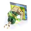 Muslim Crystal Gilded al aqsa Mosque Miniature Model Islamic Building Gift Home Decoration