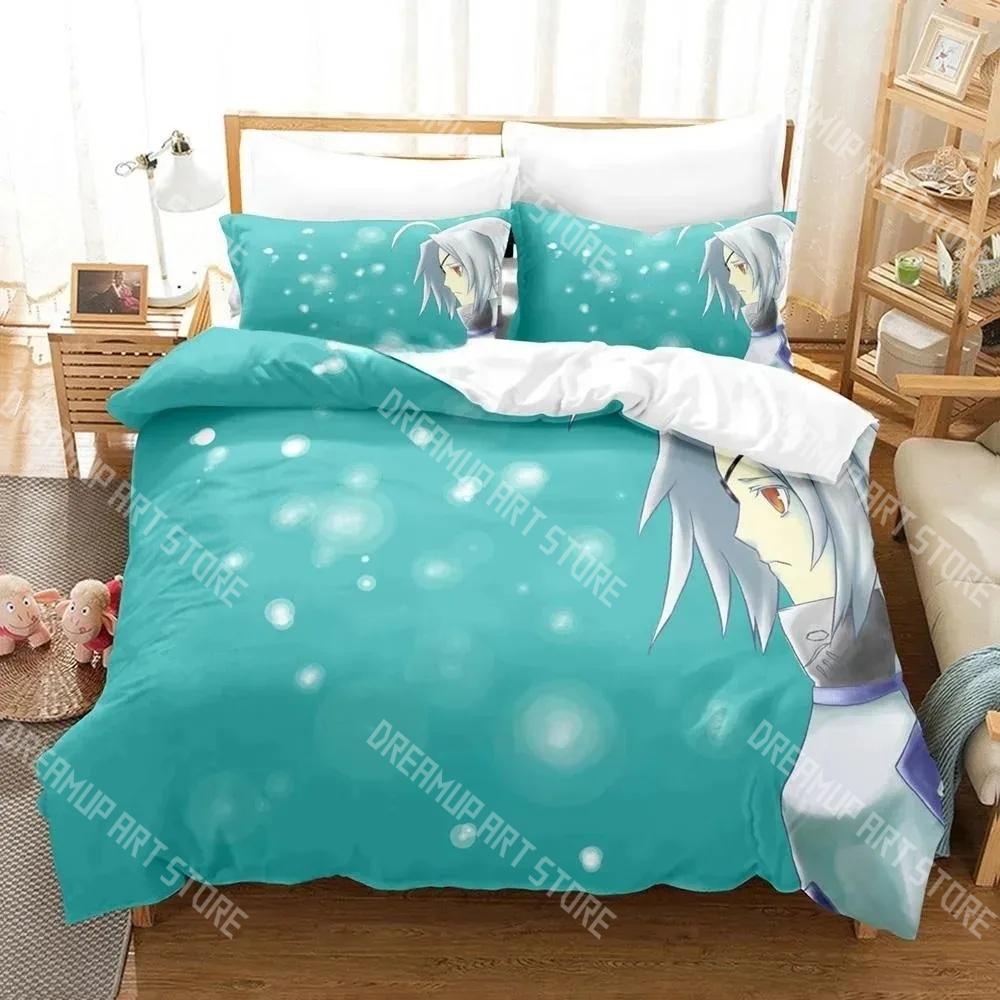 Fashion BlazBlue Alter Memory Bedding Set Single Twin Full Queen King Size Bed Set Kids Bedroom Duvetcover Sets Bed Sheet Set