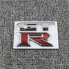 General Motors Modified 3D Kişiselleştirilmiş Metal GTR Araba Sticker'ı Araba Gövde Arka Bagaj Sticker'ı GTR Modifikasyonu için Uygun