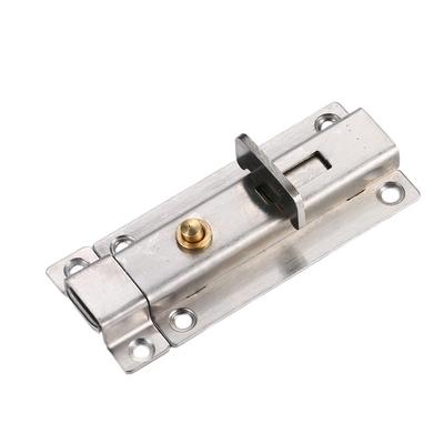 Stainless Steel Mounted Spring Slide Bolt Latch for Gate Door Fence Barn Garage Window and Pet Door Installation