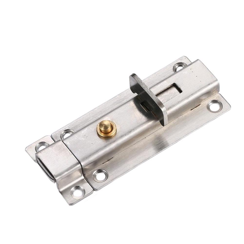 Stainless Steel Mounted Spring Slide Bolt Latch for Gate Door Fence Barn Garage Window and Pet Door Installation