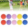 EVA Children Golf Lightweight Kid Toy Ball Foam Ball 60mm Yellow Blue Orange Purple Pink