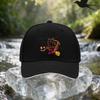 Dangerous Person Graffiti Art Sandwich Baseball Cap, Unisex, Simple, Lightweight, and Adjustable Outdoor Sun Hat, Ideal Gift for