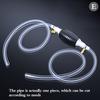 Ventosa del serbatoio del carburante per auto Trasferimento dell'olio Pompa del carburante per auto Benzina Diesel Pompa manuale per liquidi Sifone Risparmio carburante Pompa del carburante per auto Benzina