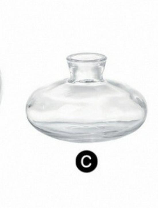 Elegant Mini Light Luxury Glass Vase Set: Creative Desktop Decor for Fresh Flowers In Living Rooms