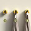 Wall Mount Boot Clip Modern No Drill Adhesive Space Saving Universal Tall Boot Shoe Holder Hanger Organizer Hanging Clamp