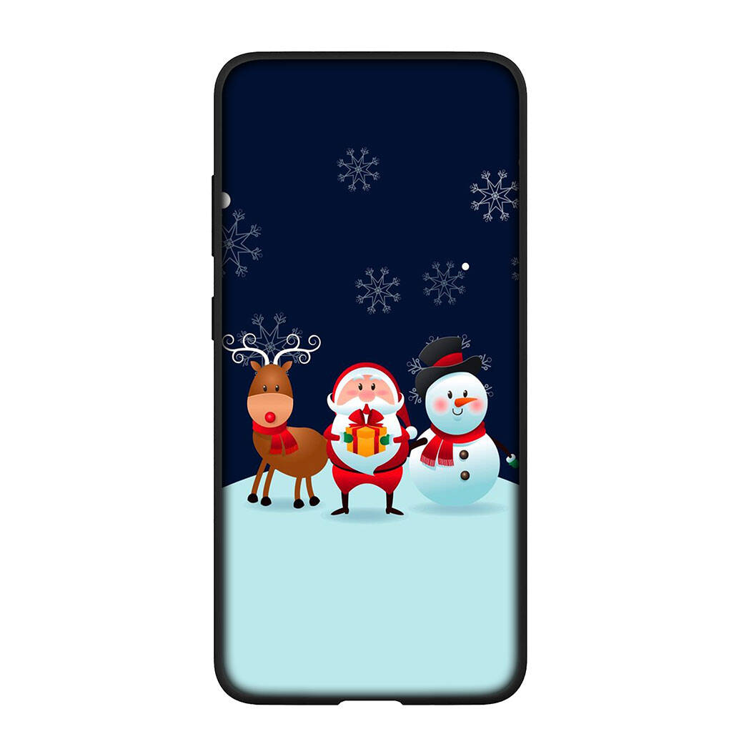 Phone Case for iPhone 17 16 15 Plus XR Huawei P30 P20 Lite Redmi Note 14 12 11 13 Pro Max OPPO A60 A80 A40 A38 Gift Snowman Merry Christmas Deer Cover
