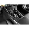 For Honda Accord 10th 2018- Black Steel Middle Console Gear Shift Panel Trim