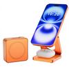 3-in-1 Folding Magnetic Wireless Charger 25W 9V/2A Model Iw31 for Mobile Phone Headphones Watch with Desktop Stand