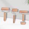 Wood Rolling Pin Non-Stick Dough Roller for Pizza Pastry Ergonomic Mini Dough Rolling Pin Easy-Clean Essential Baking Tool for Home Kitchen