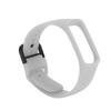 One Piece   Color Silicone Watch Strap for     Fit-e SM-R375 (White)