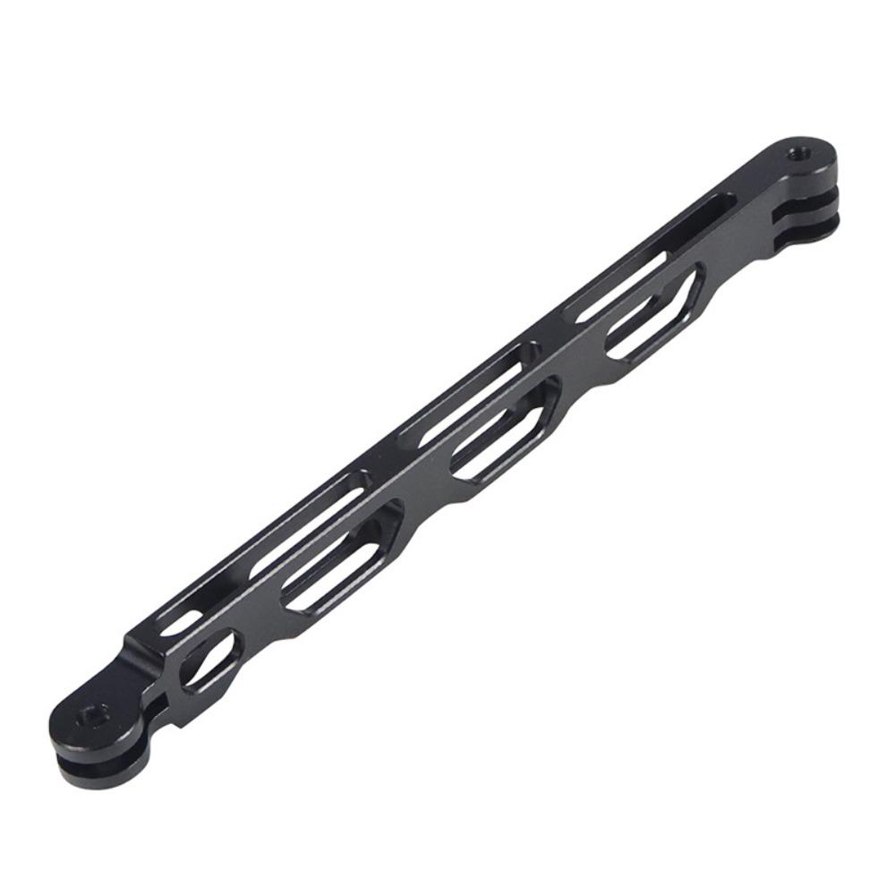 Black Riding Bracket CNC Helmet Arm Selfie Stick for Go Pro/Xiaomi Yi/DJI/insta360