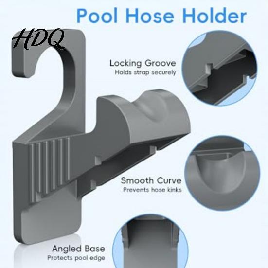 Pool Edge Pipe Holder Swimming Holder Support Bracket Prevents Sagging Water Hose for Above Ground Pools (Accessories Not Included) Maintenance