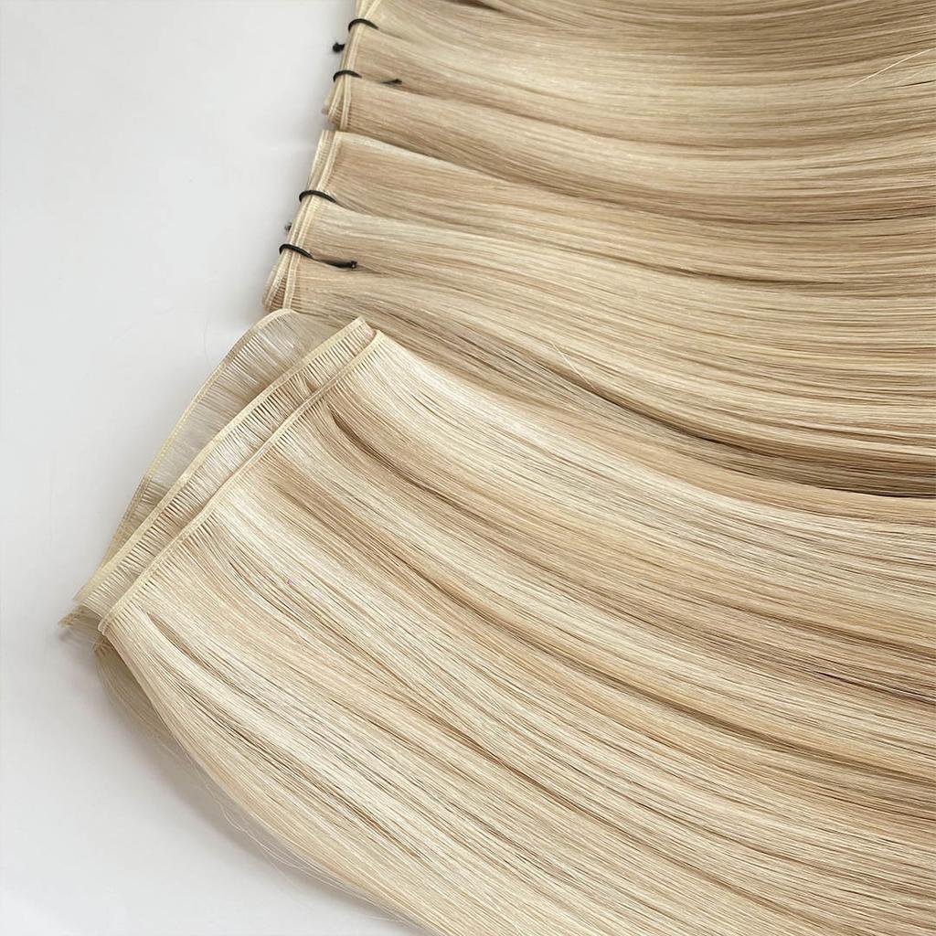 European Virgin Hair Double Drawn Straight Cuticle Aligned for Hair Extensions