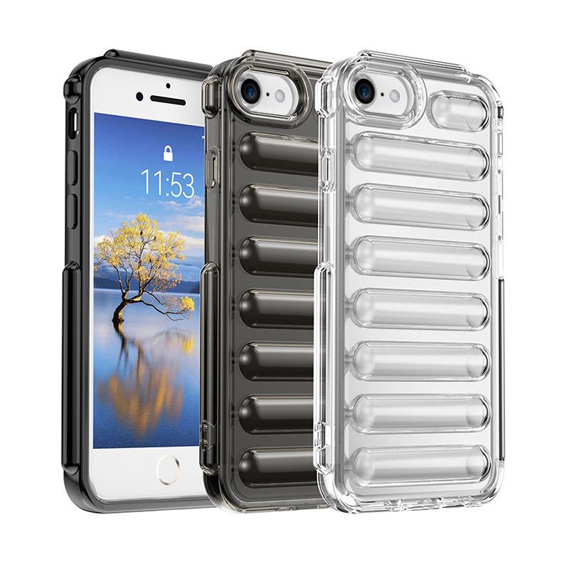 

Transparent protective cover for iPhone SE2, anti-fall design from the Capsule series. New stock available now! Apple iPhone 6 оранжевый