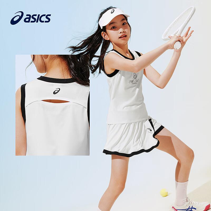 Asics Girls  Moisture-Wicking Tennis Tank Top & Skirt Set 120