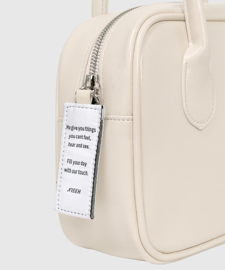 Nieeh Square Bag Mini_Cream