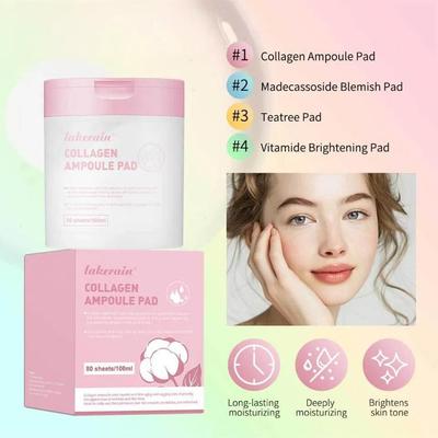 Hluboce hydratujte svou pleť pomocí našeho bělícího pleťového tonika a rozjasňujících vatových tamponů