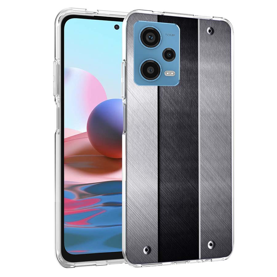 

Brushed Metal Texture Steel Print Phone Case For Redmi Note 13 12 14 15 Pro Plus 13R 11 11T 11E 11S 10 Pro 10S 9 9S Cover Cell C Redmi Note 13 4G