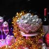 10Pc Mini Mirror Disco Ball Stage Light Reflective Rotating Bright Silver Glass Ball Christmas Birthday Wedding Party Cake Decor