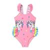2025 European & American Toddler Girls' Strappy One-Piece Swimsuit
