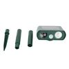 Tuinbeschermer, ultrasone dierenverjager met bewegingsdetectie, knipperende LED-lampen op zonne-energie, constructie
