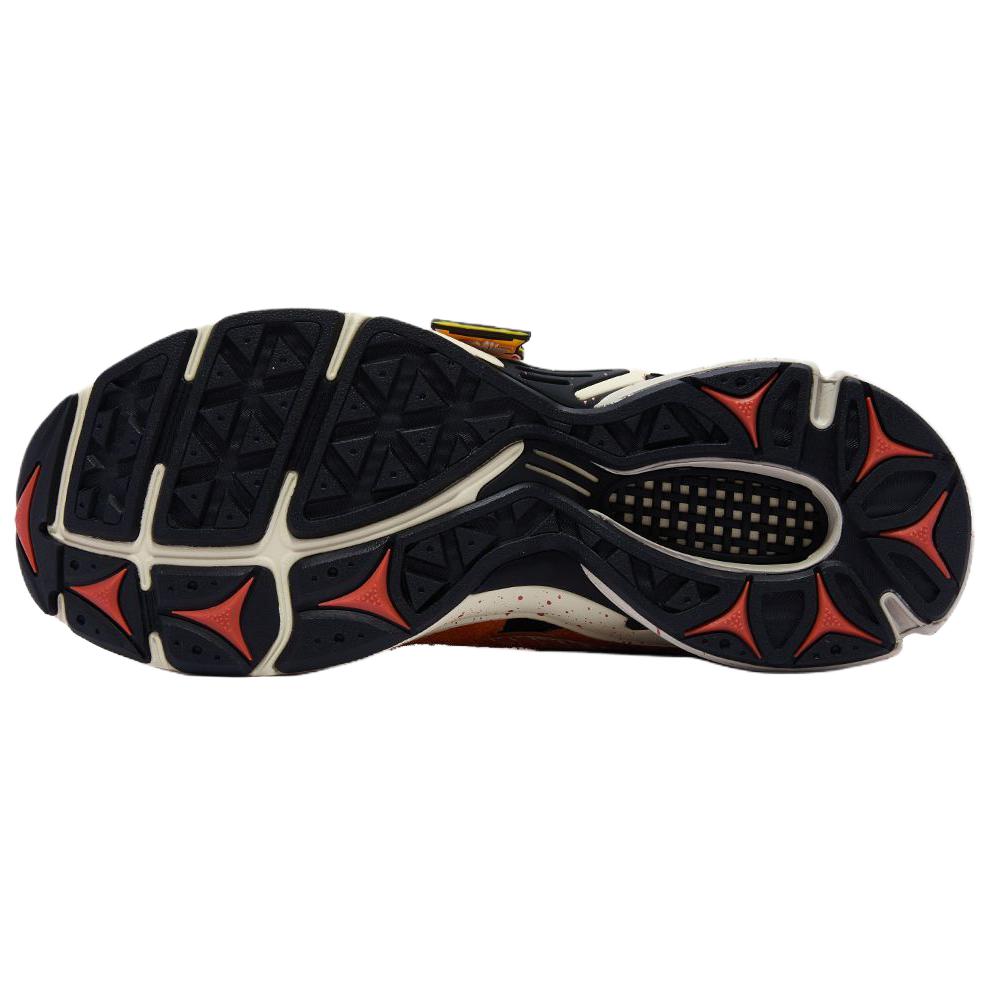 Lays X Saucony Grid Fusion Retro Mode Vielseitig Bequem Laufschuhe Unisex Sneaker Orange S79063-18