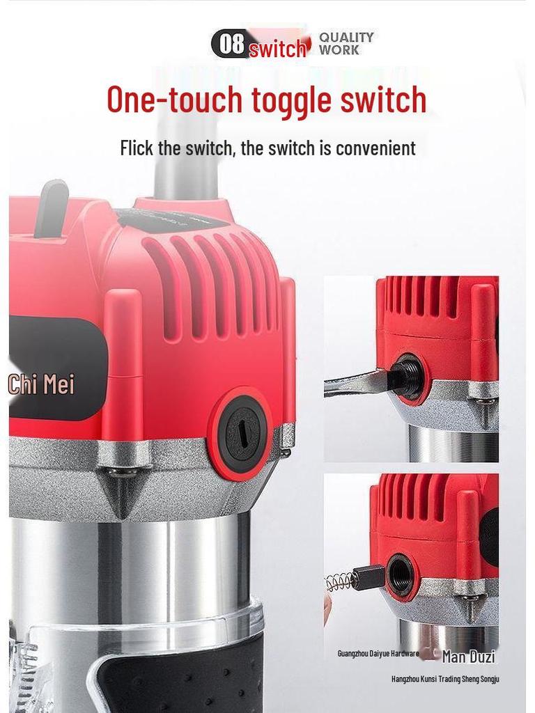 Industrial Edge Trimmer & Router: Multifunctional Grooving and Engraving Tool