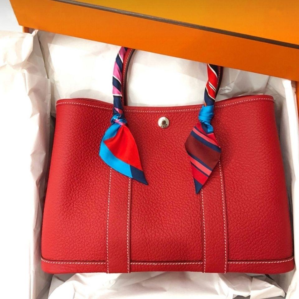 New Style Braided Cowhide Floral Tote Bag Large Capacity Shoulder Bag Genuine Leather Handbag Womens Handbag Messenger Bag